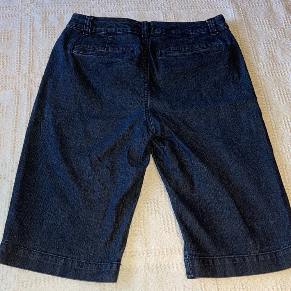 Women’s Denim Bermuda Style Shorts - Like New! - Picture 3 of 3